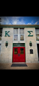 Greek letters added during recent house improvements